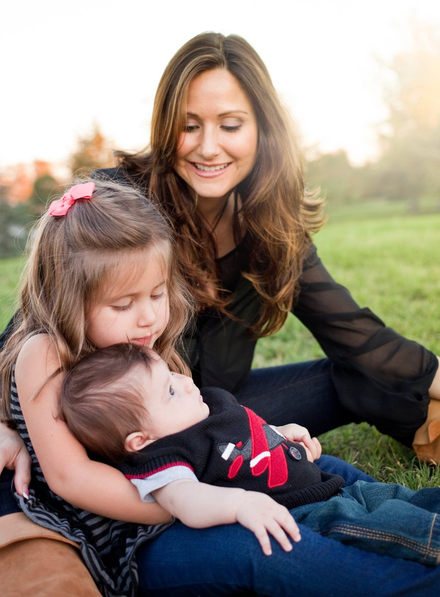 mother and children